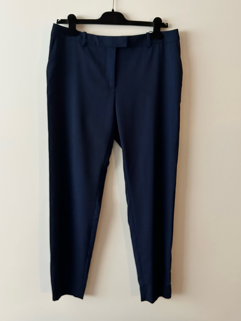 Altuzarra Navy Cropped Tailored Pants